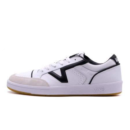 Vans Lowland Cc Jmp R Ανδρικά Sneakers Λευκά, Μαύρα