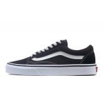 Vans Old Skool Χαμηλά Sneakers Μαύρα, Λευκά