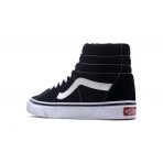 Vans Sk8-Hi Sneakers Μποτάκια Μαύρα, Λευκά