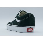 Vans Old Skool Ανδρικά Sneakers Κυπαρισσί, Λευκά