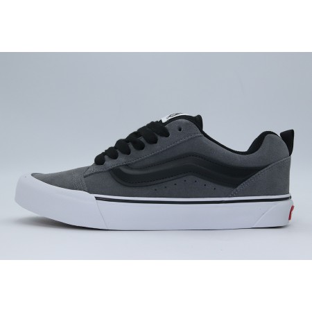 Vans Knu Skool Ανδρικά Sneakers Γκρι, Μαύρα, Λευκά