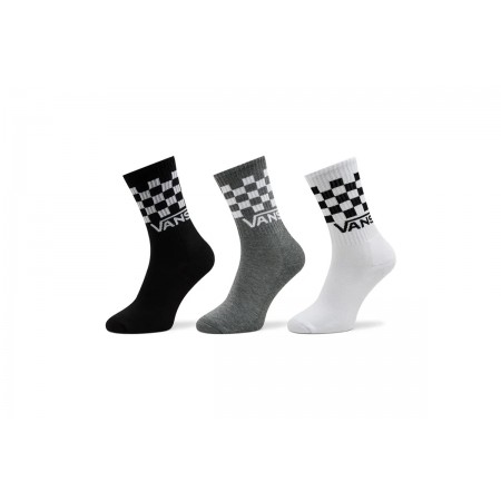 Vans Classic Check Ψηλές Κάλτσες 3 Ζευγάρια 
