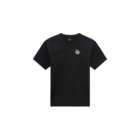 Vans Checkerboard Taste Ανδρικό Κοντομάνικο T-Shirt Μαύρο