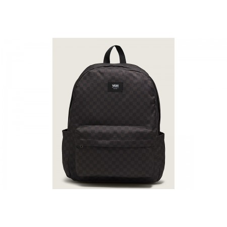 Vans Old Skool Check Backpack Μαύρο, Ανθρακί 22L