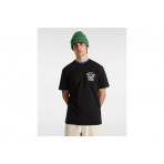 Vans Warped World Ανδρικό Κοντομάνικο T-Shirt Μαύρο