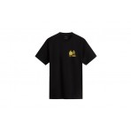 Vans Fine Dining Ανδρικό Κοντομάνικο T-Shirt Μαύρο