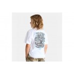 Vans Old Skool Παιδικό Κοντομάνικο T-Shirt Λευκό