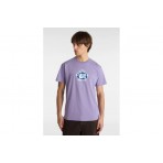 Vans Creeper Ανδρικό Κοντομάνικο T-Shirt Μωβ
