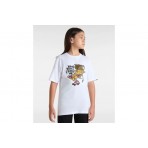 Vans Pizza Me Παιδικό Κοντομάνικο T-Shirt Λευκό