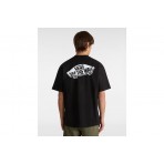 Vans Style 76 Ανδρικό Κοντομάνικο T-Shirt Μαύρο