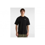 Vans Style 76 Ανδρικό Κοντομάνικο T-Shirt Μαύρο