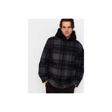 Vans Piedmont Hooded Plaid Jacket Ανδρικό 