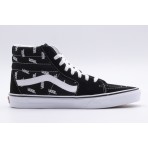 Vans Sk8-Hi Sneakers Μποτάκια Μαύρα, Λευκά