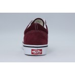 Vans Old Skool Unisex Sneakers Βυσσινί, Λευκά