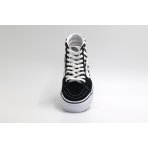 Vans Sk8-Hi Flatform Sneakers Μαύρα, Λευκά