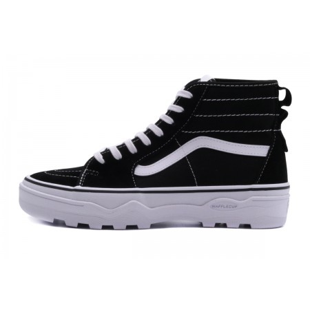 Vans Sk8-Hi Sentry Sneakers Μποτάκια με Πλατφόρμα Μαύρα, Λευκά