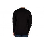 Vans Stackton Crew-B Μπλούζα Με Λαιμόκοψη Ανδρικό (VN0A7Y3VBLK1)