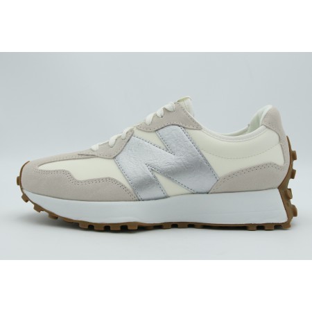 New Balance 327 Γυναικεία Sneakers Εκρού, Ασημί, Πουρό