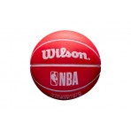 Wilson NBA Dribbler Chicago Bulls Mini Μπάλα Μπάσκετ Κόκκινη