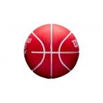 Wilson NBA Dribbler Chicago Bulls Mini Μπάλα Μπάσκετ Κόκκινη