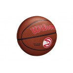 Wilson NBA Atlanta Hawks Μπάλα Μπάσκετ Καφέ