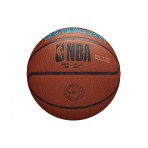 Wilson NBA Charlotte Hornets Μπάλα Μπάσκετ Καφέ