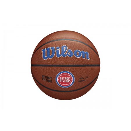 Wilson NBA Detroit Pistons Μπάλα Μπάσκετ Καφέ