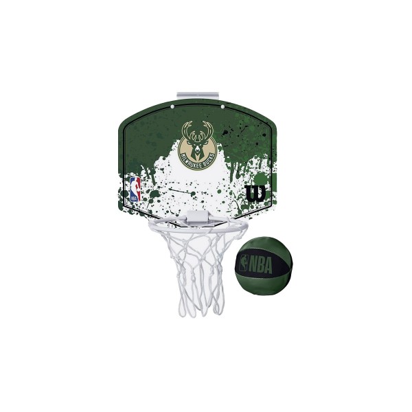 Wilson Nba Team Mini Hoop Mil Bucks Μπασκέτα (WTBA1302MIL)