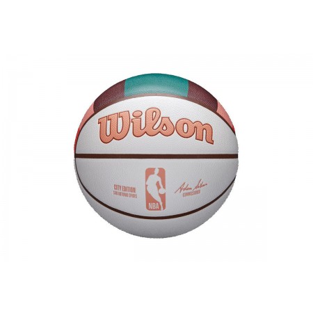 Wilson NBA City Edition San Antonio Spurs Μπάλα Μπάσκετ Πολύχρωμη