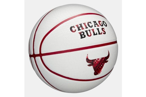 Wilson Nba Team Pixel Chicago Bulls Size 7 Μπάλα Μπάσκετ (WZ4037202XB7)