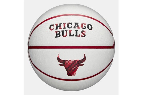 Wilson Nba Team Pixel Chicago Bulls Size 7 Μπάλα Μπάσκετ (WZ4037202XB7)