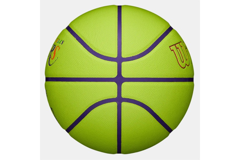 Wilson Nba Los Angeles Lakers Team Size 7 Μπάλα Μπάσκετ (WZ4037404XB7)