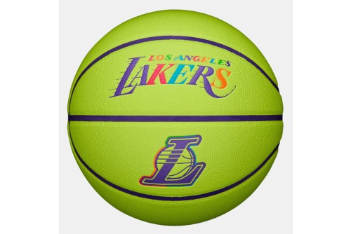 Wilson Nba Los Angeles Lakers Team Size 7 Μπάλα Μπάσκετ (WZ4037404XB7)