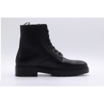 Calvin Klein Combat Mid Laceup Boot Zip Μποτάκια Μόδας (YM0YM00262 0GK)