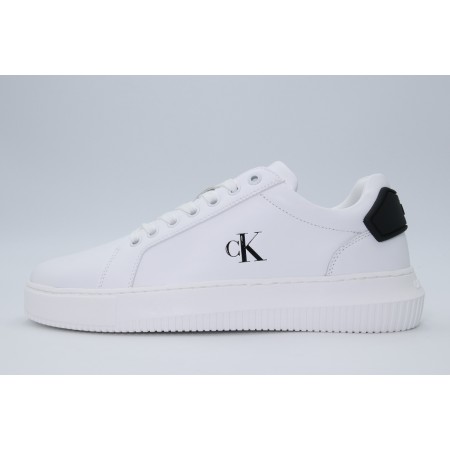 Calvin Klein Chunky Cupsole Ανδρικά Sneakers Λευκά