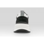 Calvin Klein Trailblazer Suede Runner Ανδρικά Sneakers Μαύρα, Λευκά