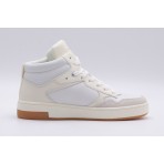 Calvin Klein Basket Cupsole Mid Lth Mono Sneakers (YW0YW00877 02X)