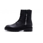 Calvin Klein Combat Mid Laceup Boot Zip Wn Μποτάκια Μόδας (YW0YW01035 BEH)