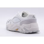 Calvin Klein Chunky Runner Vibram Γυναικεία Παπούτσια Λευκά, Γκρι