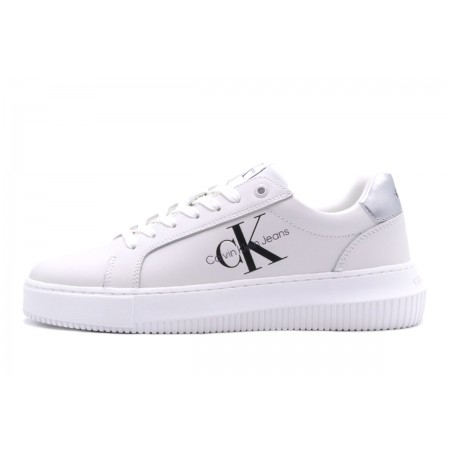Calvin Klein Chunky Cupsole Laceup Lth Ml Mtl Sneakers 