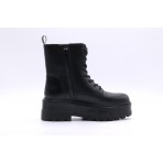 Calvin Klein Flatform High Lace Up Γυναικεία Μποτάκια Μαύρα