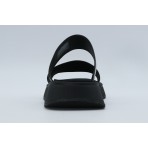 Calvin Klein Slide Double Strap Σανδάλια Μαύρα