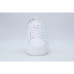 Calvin Klein Leather Trainers Sneakers Λευκά, Μαύρα