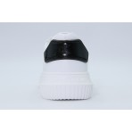 Calvin Klein Leather Trainers Sneakers Λευκά, Μαύρα