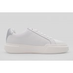 Calvin Klein Avenue Leather Silver Tab Sneakers (YW0YW01948 0LC)