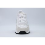 Calvin Klein Suede Trainers Γυναικεία Sneakers Λευκά, Μπεζ, Ροζ