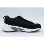 Calvin Klein Suede And Emblem Logo Nylon Γυναικεία Sneakers