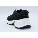 Calvin Klein Suede And Emblem Logo Nylon Γυναικεία Sneakers