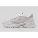 Calvin Klein Leather And Breathable Mesh Sneakers (YW0YW02009 0LC)