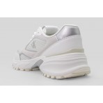 Calvin Klein Leather And Breathable Mesh Sneakers (YW0YW02009 0LC)